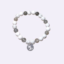 Bracelet astrologique Capricorne – pierres naturelles – lithothérapie