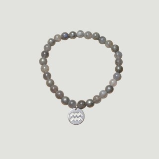 Bracelet astrologique Verseau – pierres naturelles – lithothérapie