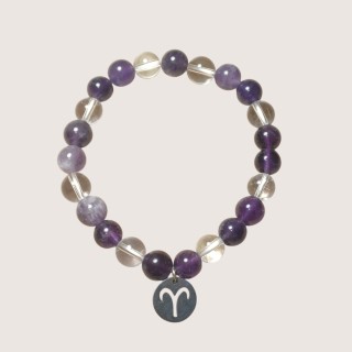 Bracelet astrologique Bélier – pierres naturelles – lithothérapie