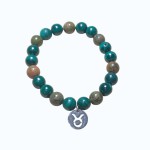 Bracelet astrologique Taureau – pierres naturelles – lithothérapie
