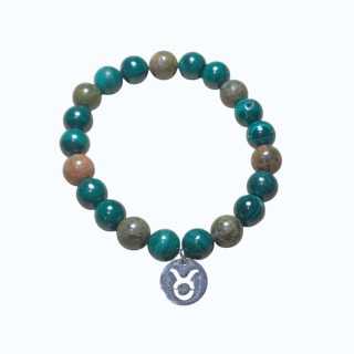 Bracelet astrologique Taureau – pierres naturelles – lithothérapie