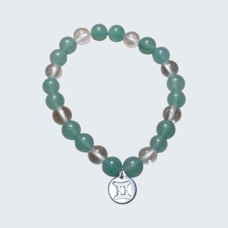 Bracelet astrologique Gémeaux – pierres naturelles – lithothérapie