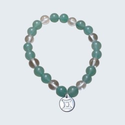 Bracelet astrologique Gémeaux – pierres naturelles – lithothérapie