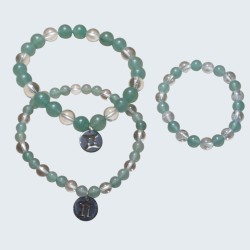 Bracelet astrologique Gémeaux – pierres naturelles – lithothérapie