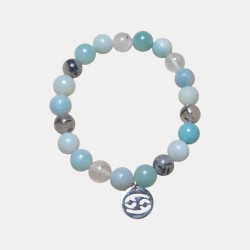 Bracelet astrologique Cancer – pierres naturelles – lithothérapie