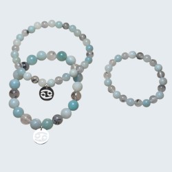 Bracelet astrologique Cancer – pierres naturelles – lithothérapie
