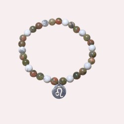 Bracelet astrologique Lion – pierres naturelles – lithothérapie