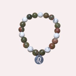 Bracelet astrologique Lion – pierres naturelles – lithothérapie