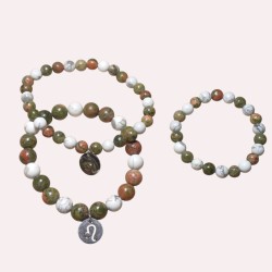 Bracelet astrologique Lion – pierres naturelles – lithothérapie