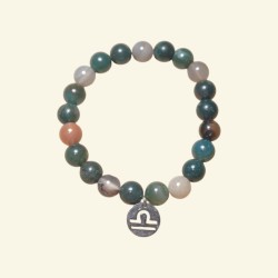 Bracelet astrologique Balance – pierres naturelles – lithothérapie