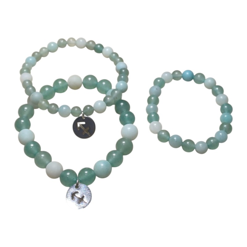 Bracelet astrologique Sagittaire – pierres naturelles – lithothérapie